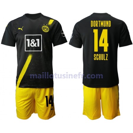 Maillot de Foot Borussia Dortmund Nico Schulz 14 Extérieur 2020-21 - Enfant